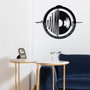 Wallity My Music v3 Escultura de pared negra